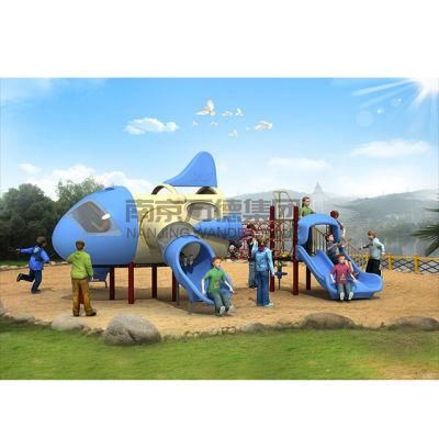 Plastic Slide Kids Toy Air Plane Equipment Outdoor Children Playground