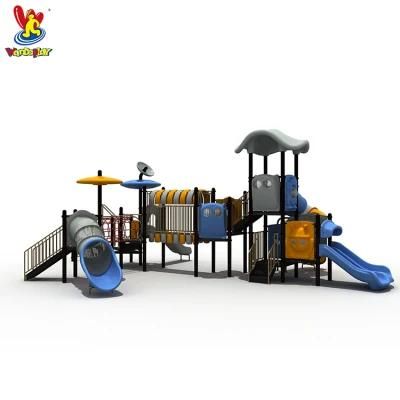 Wandeplay Outer Space Game Indoor Play Ground Kids Toy Amusement/Wark Park Playsets Children Outdoor Plastic Playground Slide Equipment