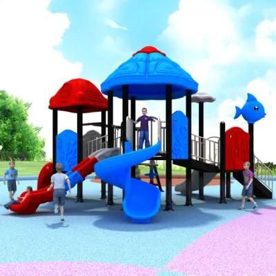 Kindergarten Kids Outdoor Playground Plastic Slides Children&prime;s Amusement Park Equipment