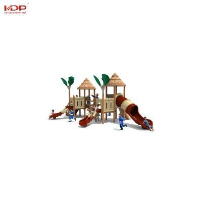 New Design Children Wooden Theme Outdoor Playground