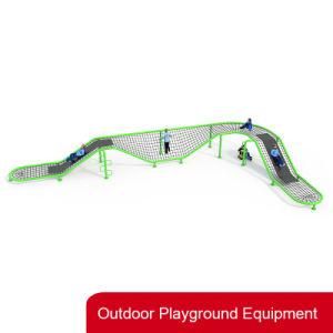 High Quality Multiplayer Colorful Braided Rope Nets Outdoor Playground