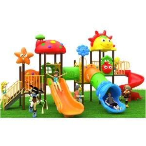 Outdoor Cartoon Plastic Children Playground for School (BBE-N31)