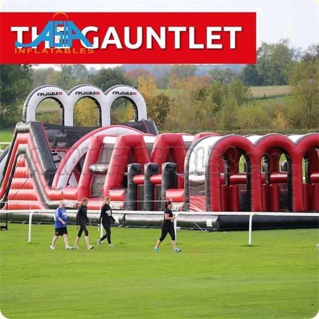 Factory Bespoke Insane Inflatable 5K Obstacles Challenging Run Race Inflatable 5K Run From Asia Inflatables