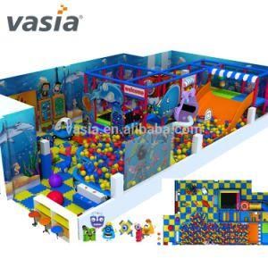 EU Standard Children Play Center Plastic Slide Ball Pit Soft Indoor Playground Equipment for Sale