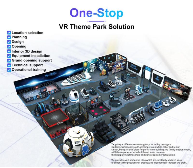 Amusement Park Products Vr Motor Multiplayer Machine Vr