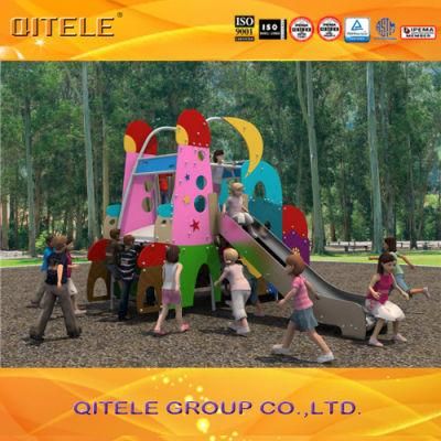 Fast Delivery Plastic Playground Equipment, Outdoor Kids Plastic Slide