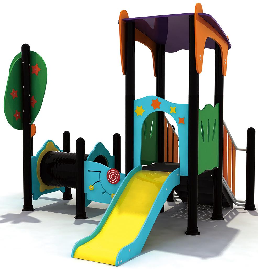 New Design Ocean Theme Outdoor Slides Playground Equipment Pirate Boat PE Borad with Ce Approved
