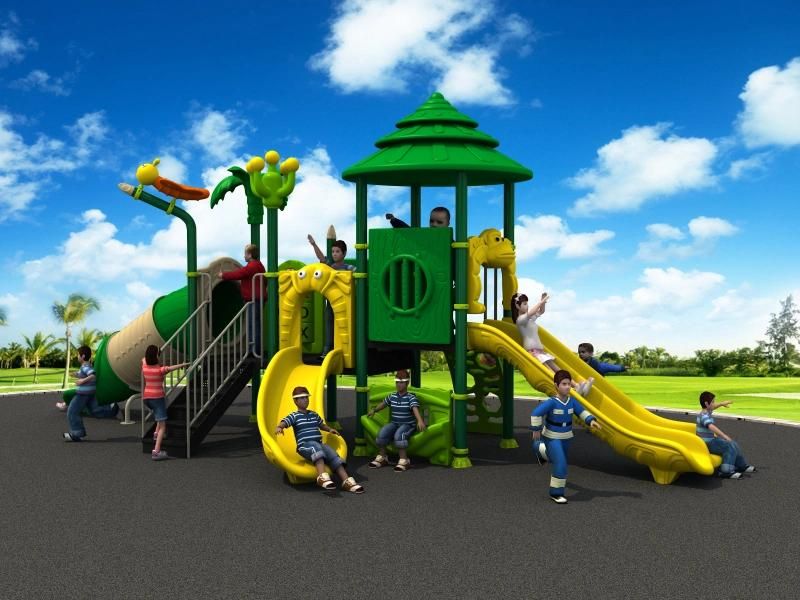 Wood Series Outdoor Playground Slide Equipment