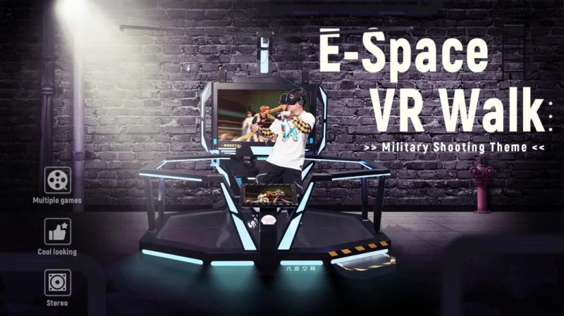 9d Vr Shooting Game E-Space Walking Space for Sale