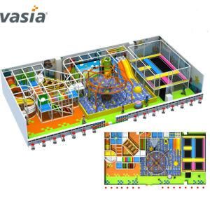 Shopping Mall Commercial Kids Indoor Development Zone Rope Playground Equipment Set