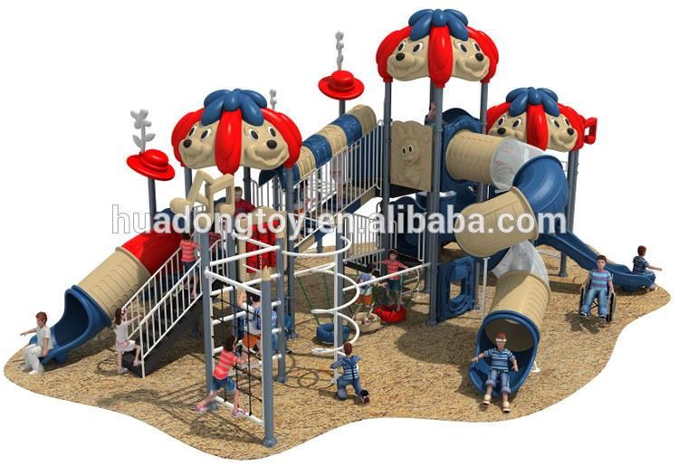 Outdoor Play Center Toddler Outdoor Playground Plastic Slides