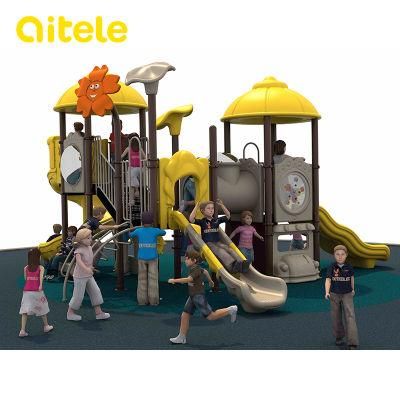 Veggie House Kids Outdoor Playground Equipment with Slide (SG-16001)