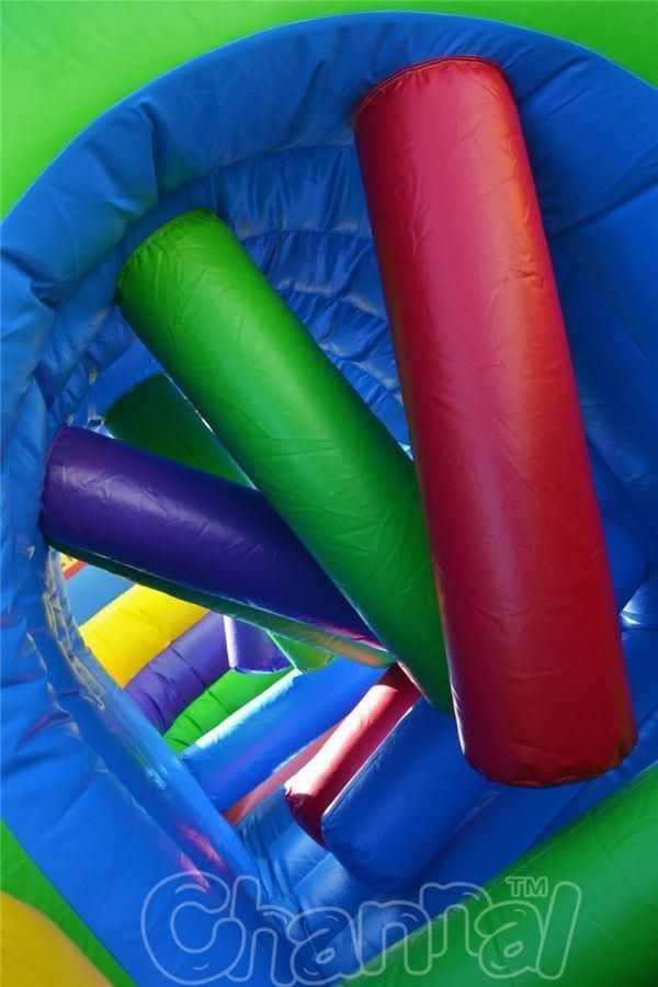 Colorful Commercial Inflatable Obstacle Course Game for Kids Chob357