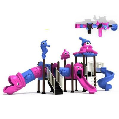 Commercial Garden Toddler Slide School Equipment Outdoor Playground Plastic Slide