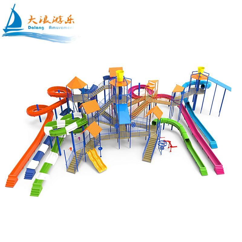 Discount Sale Cheap Price Kids and Adults Summer Adventure Larger Water Slide Playground