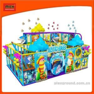 Ocean Theme Park Naughty Castle Theme Kids Indoor Playground Maze