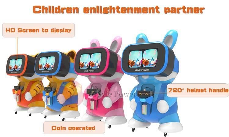9d Playground Kids Vr Simulator Cinema Entertainment Virtual Reality Machine