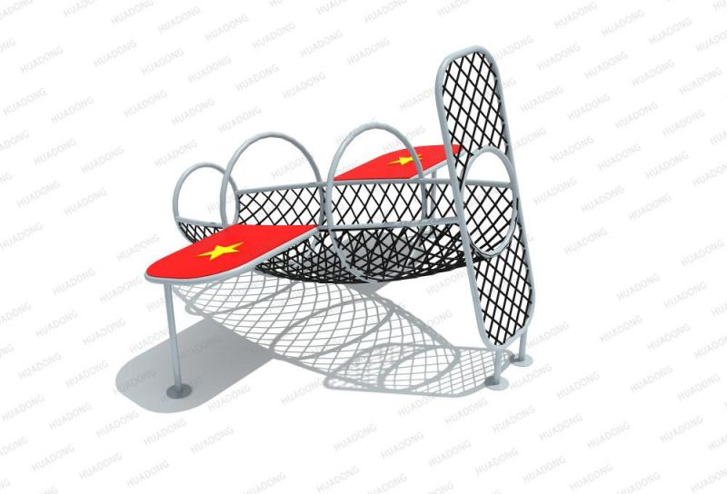 Popular Outdoor Adventure Amusement Park Kids Rope Climbing Net Challenge Structure with 16mm Nylon Rope Customized Size Available