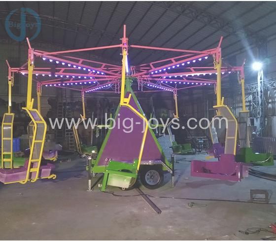 Mobile New Type Kids Amusement Rides Swing Ride Flying Chair
