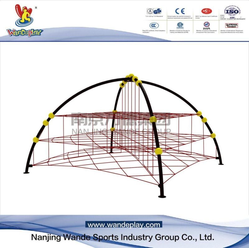 Amusement Park Outdoor Rope Climbing Netting Grid Playground Equipment