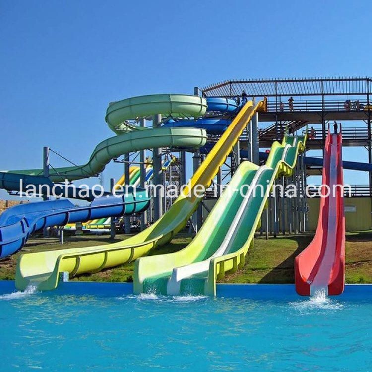 Fiberglass Body Water Slide for Aqua Park