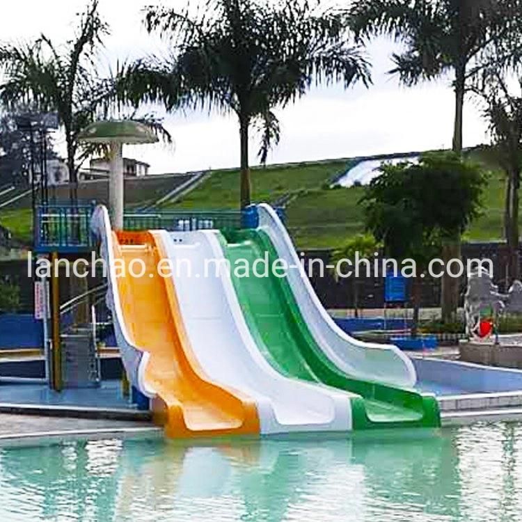 Swimming Pool Water Fun Park Fiberglass Water Tube Slide