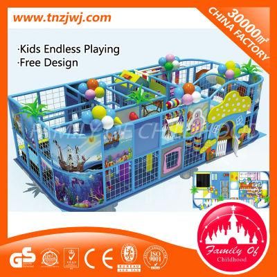 Ocean Theme Kids Indoor Zone Labyrinth Playground Maze