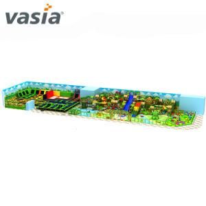 ASTM Standard Children Play Area Plastic Magic Slide Kids Big Indoor Playground Equipment for Sale