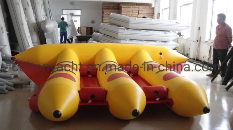 Commercial Inflatable Flyfish Banana Towable Tube Boat for Water Sports