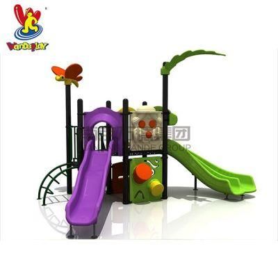 Factory Supply GS TUV Standard Amusement Park Playsets Kindergarten Kids Toy Children Water Kids Slide Playhouse Outdoor Playground Equipment