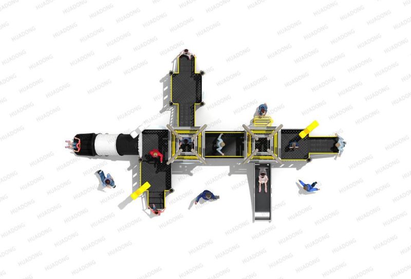 PE Plate Series Outdoor Playground Kids Slide