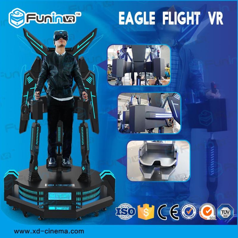 Game Virtual Reality Flight Simulator Adult Rides Amusement Park