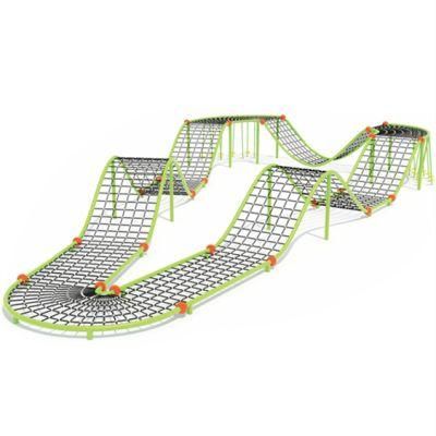 Customized Kids Community Outdoor Playground Park Climbing Net Equipment Ho06