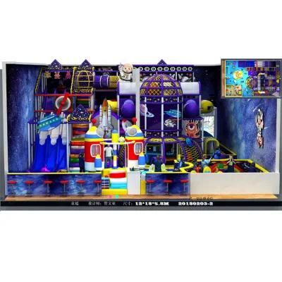 Purple Dream Children&prime;s Commercial Indoor Playground Naughty Castle
