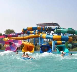 Customized Spiral Water Slide for Water Park