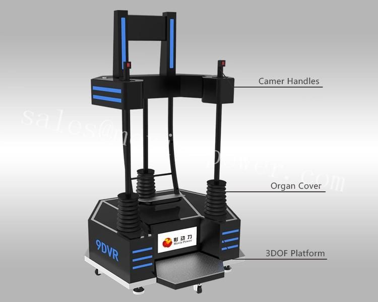 Vibrating Standing 9d Virtual Reality Vr Standing up Rides Simulator
