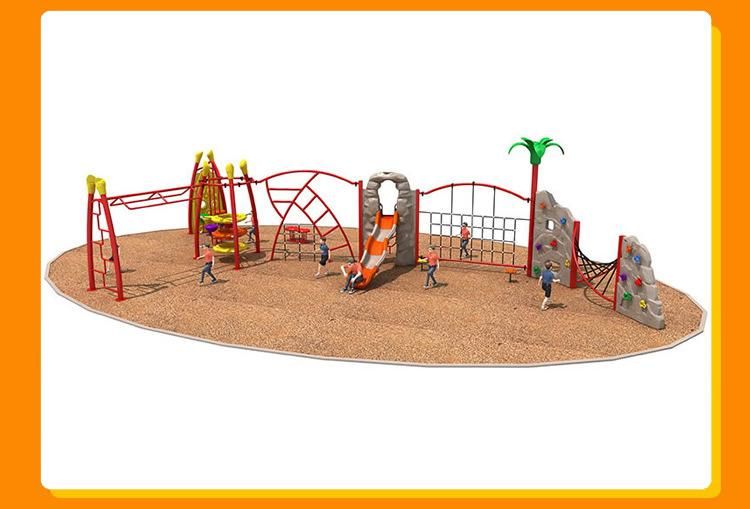 Latest Design Outdoor Jungle Gym Climbing Fitness Playground for Kids Adult Series