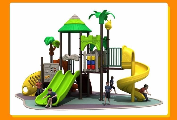 High Quality Slimming Equipment Swing Seat Plastic Playground Amusement Park Outdoor Playground Slide