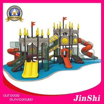 Caesar Castle Series Latest Outdoor/Indoor Playground Equipment, Plastic Slide