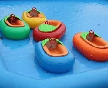 Hot Selling OEM Water Pool Toys Approved Small Used Green Electric Bumper Boat for Sale