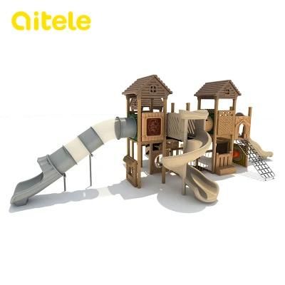 Qitele Natural Landscape Outdoor Playground Equipment