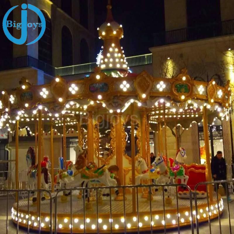 24 Seats Park Carousel for Sale, Luxury Carousel