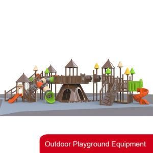 Amusement Park Wood Climbing Kids Outdoor Playground