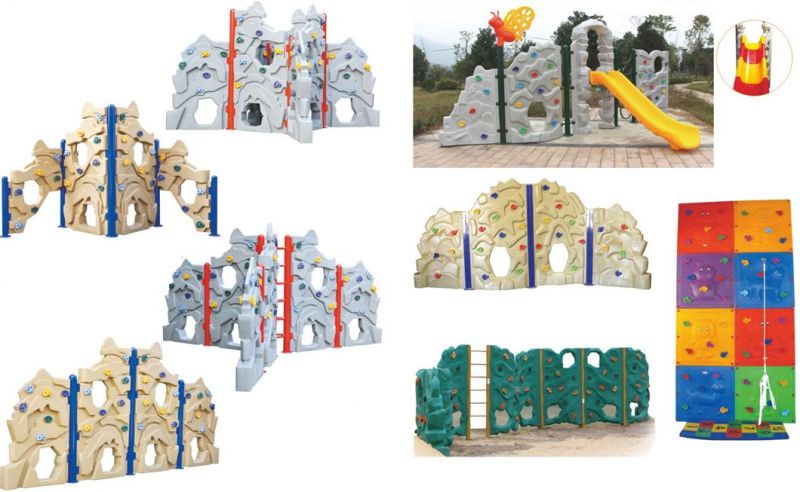 Hot-Selling Park Children′ S Outdoor Climbing Wall Pyramid Shape