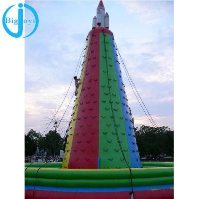 9.8mh Ginflatable Climb Wall Sport Ame for Sale