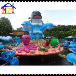 Water Game Amusement Park Equipment Shark Island for Outdoor Playground