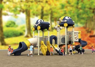 Children Outdoor Playground spiral Slides Kindergarten Toys