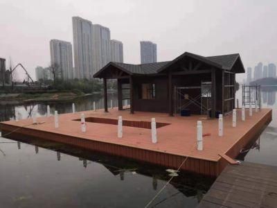 Inflatable Floating Pontoon Floats, Floating Dock Plastic Pontoon Cubes
