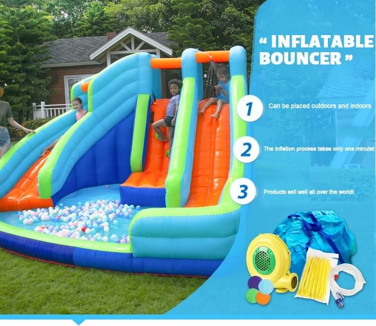 Small Bouncer Inflatable Jump House Bouncer with Slide