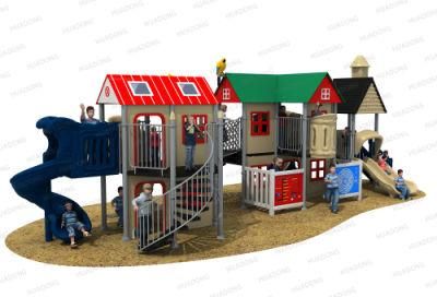 Villa Series Big Playground Outdoor Playhouse Children Slide